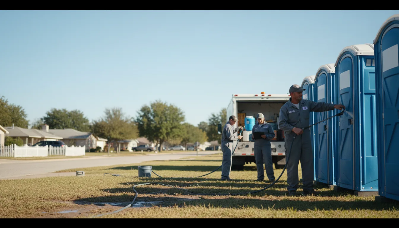 Long-Term Portable Toilet Rental in Bascom, OH near me